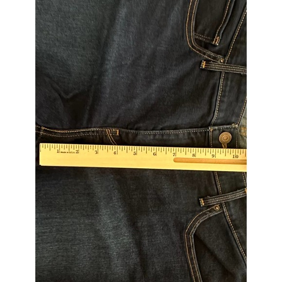 Levi's Women's Straight Leg Jeans - Dark Blue - Picture 11 of 14